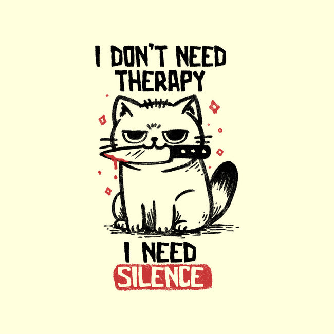 I Don't Need Therapy I Need Silence-None-Basic Tote-Bag-koalastudio