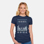 Ho Ho Hoth-Womens-Fitted-Tee-Arinesart