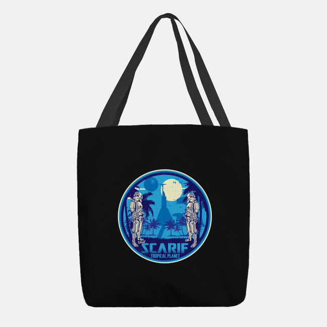 Visit The Tropical Planet-None-Basic Tote-Bag-CarloJ1956