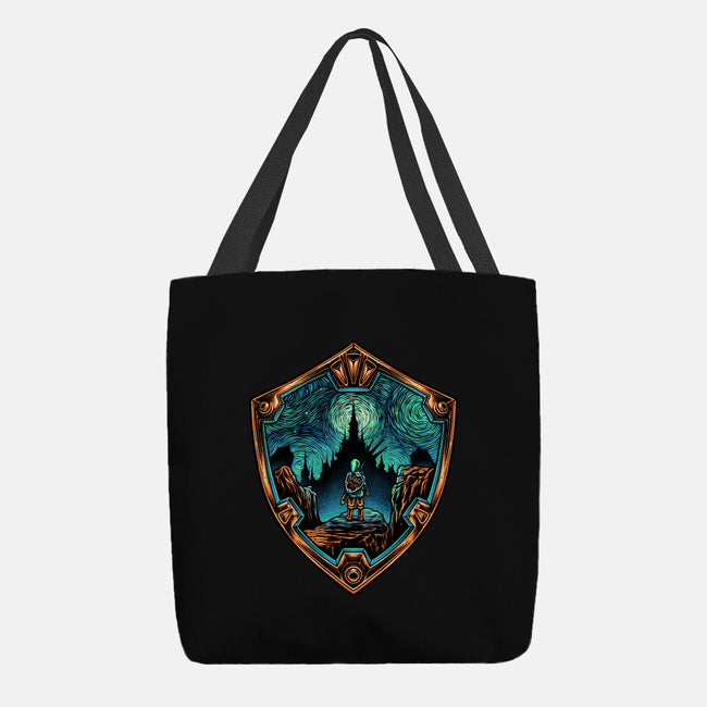 Destiny In The Horizon-None-Basic Tote-Bag-glitchygorilla