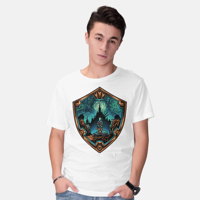 Destiny In The Horizon-Mens-Basic-Tee-glitchygorilla