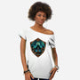 Destiny In The Horizon-Womens-Off Shoulder-Tee-glitchygorilla