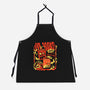 Evil Books-Unisex-Kitchen-Apron-Sketchdemao