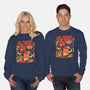 Evil Books-Unisex-Crew Neck-Sweatshirt-Sketchdemao