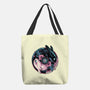 Glowing Light In The Night-None-Basic Tote-Bag-glitchygorilla