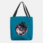 Glowing Light In The Night-None-Basic Tote-Bag-glitchygorilla