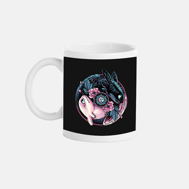 Glowing Light In The Night-None-Mug-Drinkware-glitchygorilla