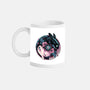 Glowing Light In The Night-None-Mug-Drinkware-glitchygorilla