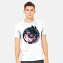 Glowing Light In The Night-Mens-Heavyweight-Tee-glitchygorilla