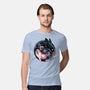 Glowing Light In The Night-Mens-Premium-Tee-glitchygorilla