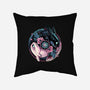 Glowing Light In The Night-None-Removable Cover w Insert-Throw Pillow-glitchygorilla