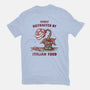 Easily Distracted By Italian Food-Mens-Heavyweight-Tee-kg07