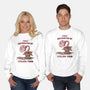 Easily Distracted By Italian Food-Unisex-Crew Neck-Sweatshirt-kg07