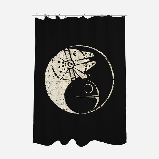 Balancing The Force-None-Polyester-Shower Curtain-kg07