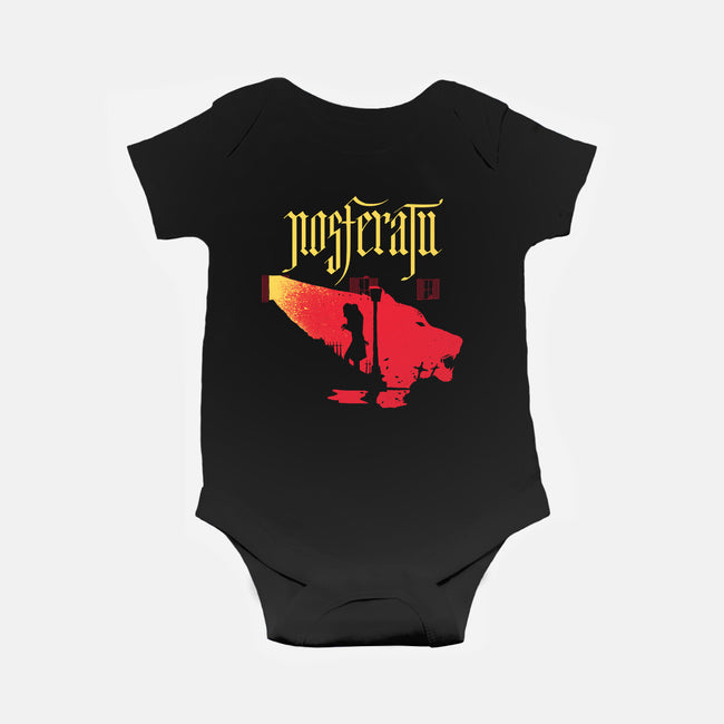 Nosferatu Exorcism-Baby-Basic-Onesie-rocketman_art