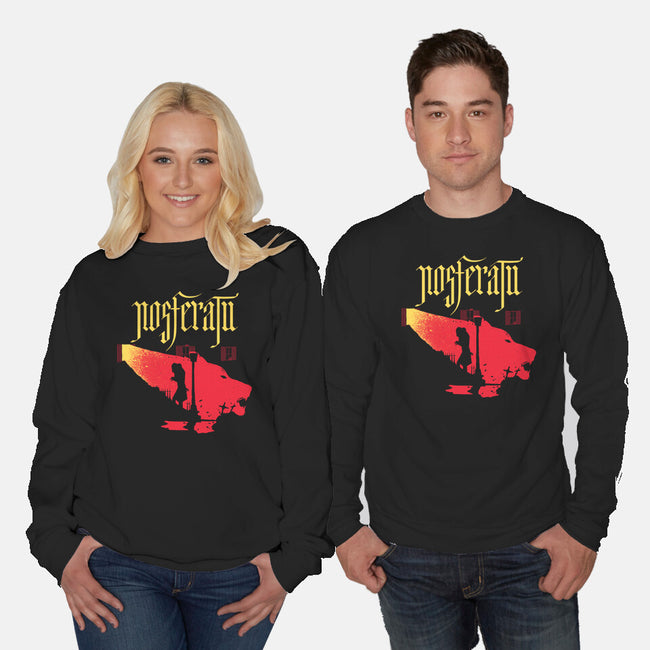 Nosferatu Exorcism-Unisex-Crew Neck-Sweatshirt-rocketman_art