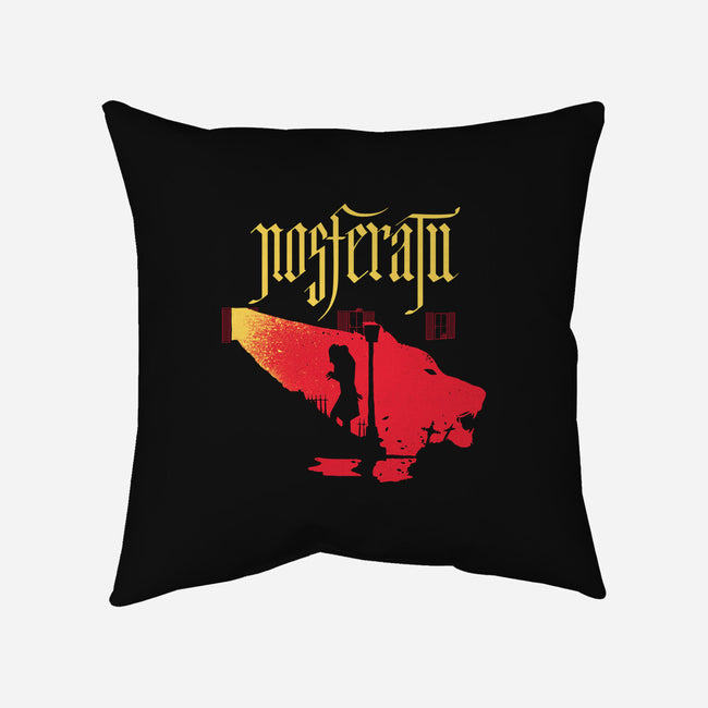 Nosferatu Exorcism-None-Removable Cover w Insert-Throw Pillow-rocketman_art