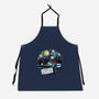 Always Outatime-Unisex-Kitchen-Apron-glitchygorilla