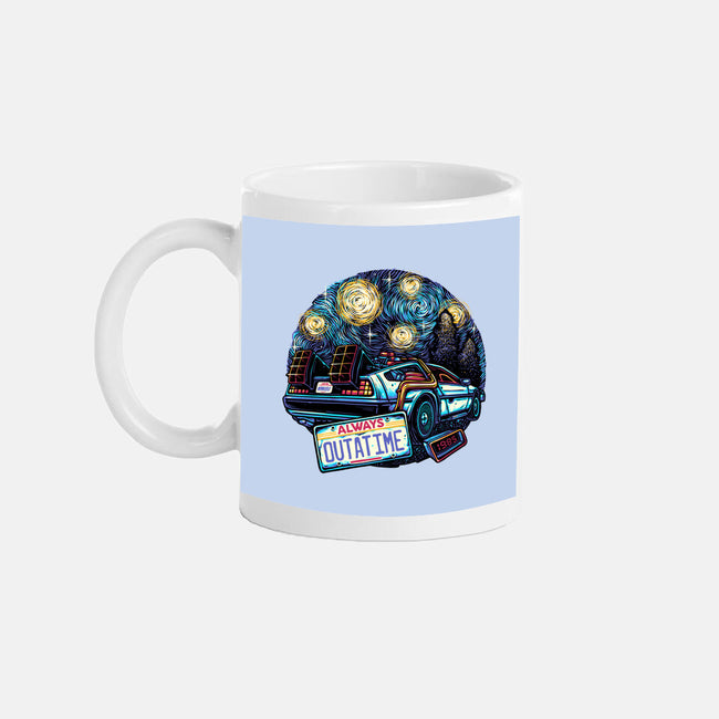 Always Outatime-None-Mug-Drinkware-glitchygorilla