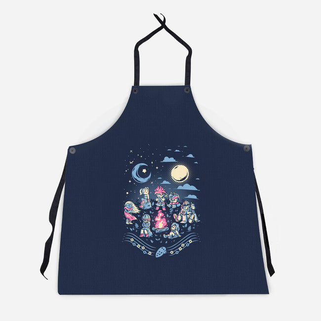 Chrono Triggler-Unisex-Kitchen-Apron-yumie