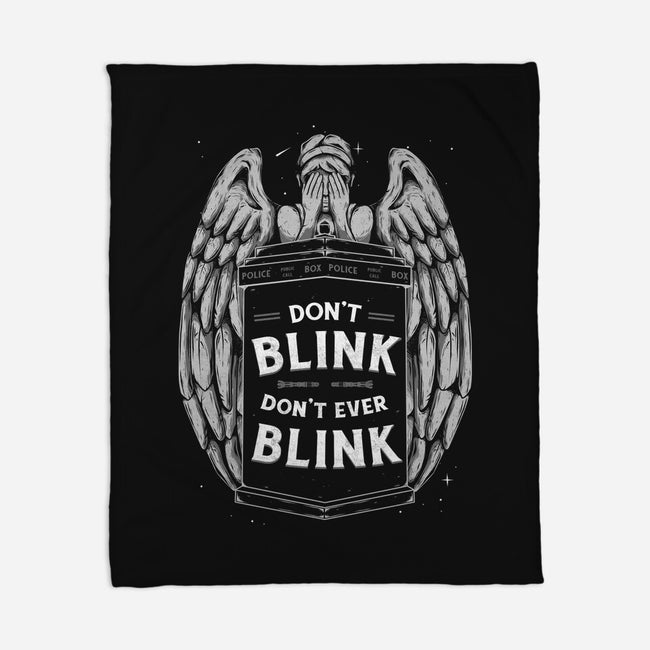 Don't Ever Blink-None-Fleece-Blanket-yumie