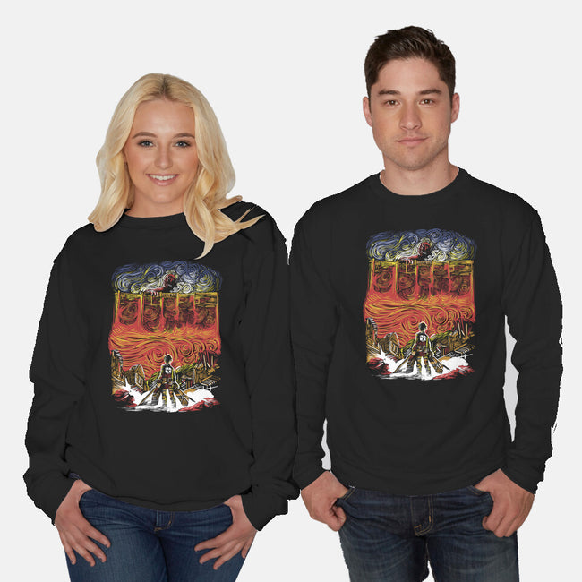 Starry Titan-Unisex-Crew Neck-Sweatshirt-zascanauta