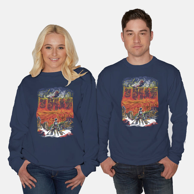 Starry Titan-Unisex-Crew Neck-Sweatshirt-zascanauta