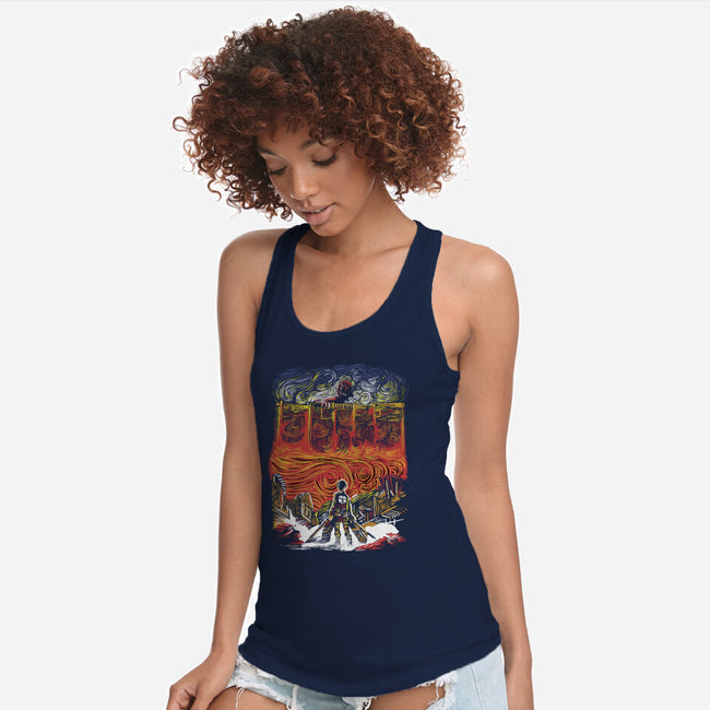 Starry Titan-Womens-Racerback-Tank-zascanauta