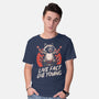 Raccoon Garbage Chaos-Mens-Basic-Tee-Studio Mootant