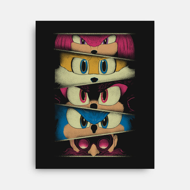 Green Hill Fighters-None-Stretched-Canvas-naomori