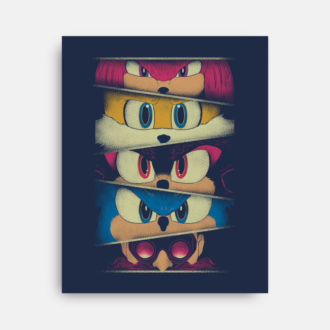 Green Hill Fighters-None-Stretched-Canvas-naomori