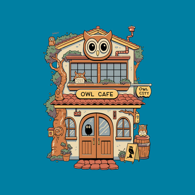 Owl Cafe-Unisex-Basic-Tank-vp021