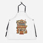 Owl Cafe-Unisex-Kitchen-Apron-vp021