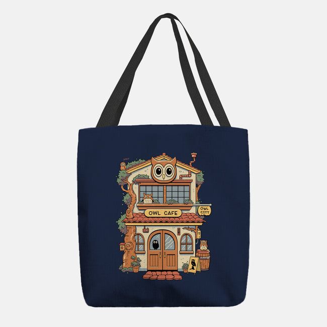 Owl Cafe-None-Basic Tote-Bag-vp021