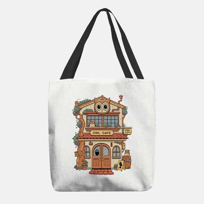 Owl Cafe-None-Basic Tote-Bag-vp021