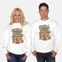 Owl Cafe-Unisex-Crew Neck-Sweatshirt-vp021