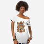 Owl Cafe-Womens-Off Shoulder-Tee-vp021