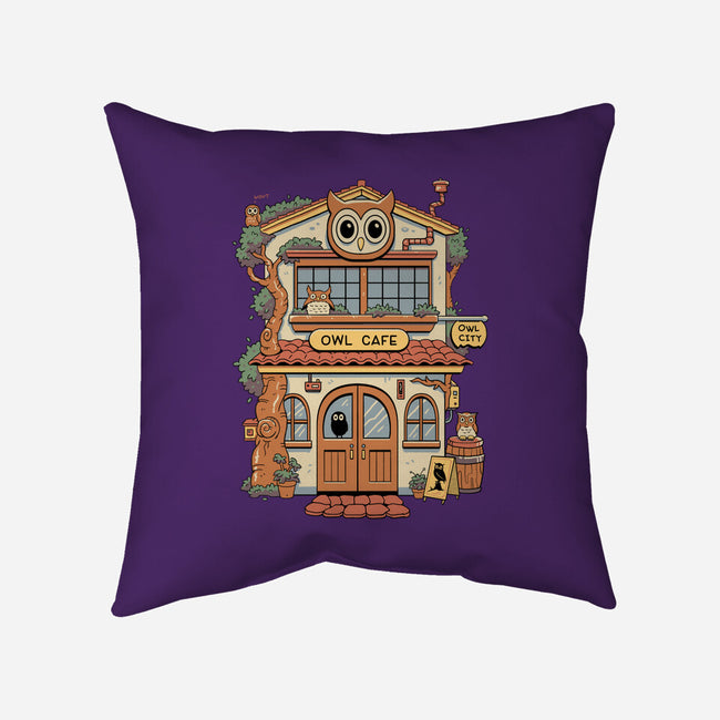 Owl Cafe-None-Removable Cover w Insert-Throw Pillow-vp021