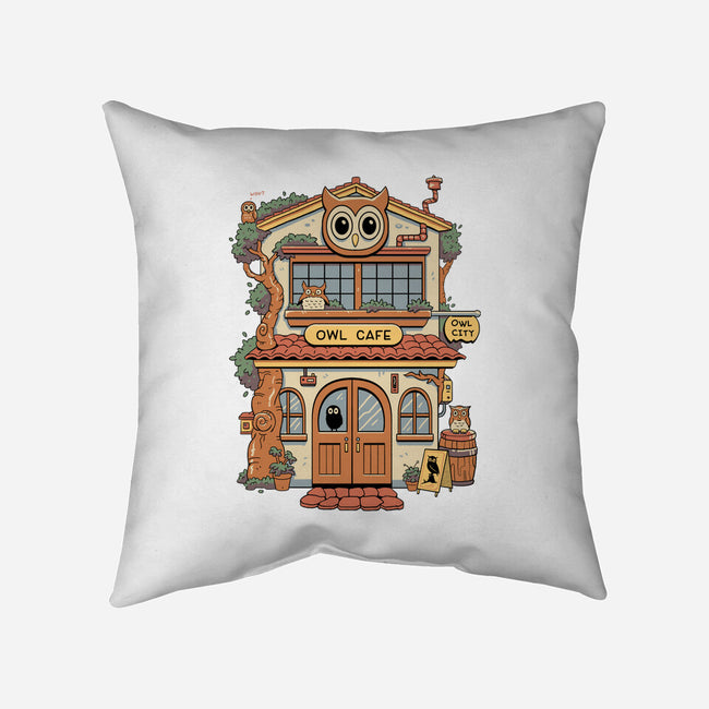 Owl Cafe-None-Removable Cover w Insert-Throw Pillow-vp021