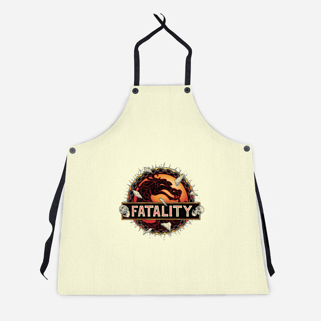 Fatality Park-Unisex-Kitchen-Apron-glitchygorilla