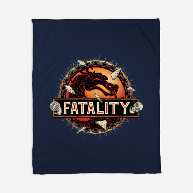 Fatality Park-None-Fleece-Blanket-glitchygorilla