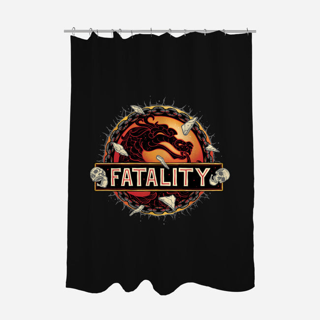 Fatality Park-None-Polyester-Shower Curtain-glitchygorilla