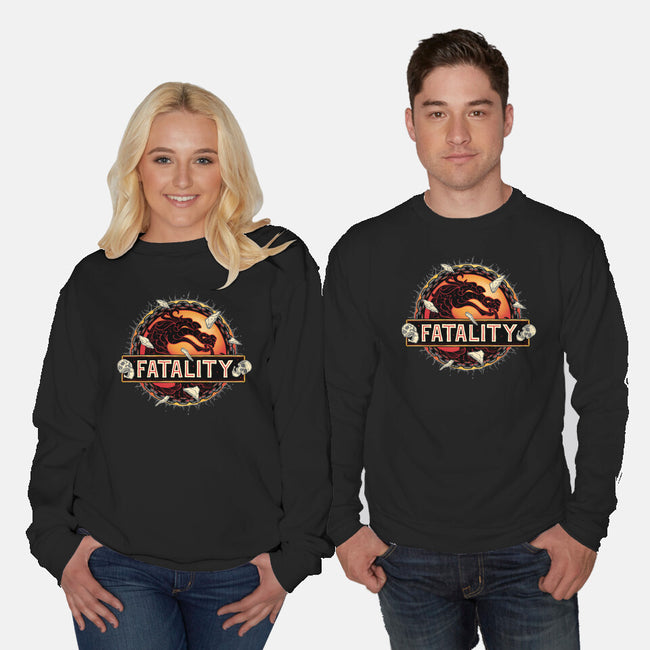 Fatality Park-Unisex-Crew Neck-Sweatshirt-glitchygorilla