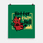 Cat Hotter Than Hell-None-Matte-Poster-NemiMakeit