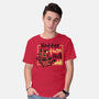 Cat Hotter Than Hell-Mens-Basic-Tee-NemiMakeit