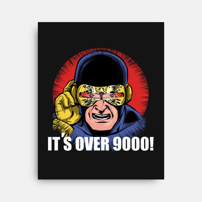 Phoenix It's Over 9000-None-Stretched-Canvas-zascanauta