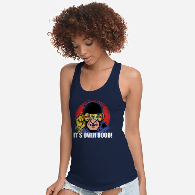 Phoenix It's Over 9000-Womens-Racerback-Tank-zascanauta