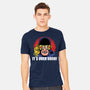 Phoenix It's Over 9000-Mens-Heavyweight-Tee-zascanauta