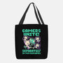 Gamers United-None-Basic Tote-Bag-worlddominationforcats