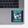 Gamers United-None-Glossy-Sticker-worlddominationforcats